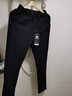 虎迹加绒收口运动裤女冬季羊羔绒加厚休闲裤跑步锻炼保暖运动长裤 黑色（字母款） L 实拍图