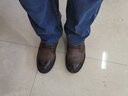 七匹狼马丁靴男真皮靴子秋冬季新款加绒保暖高帮棉皮鞋男士休闲鞋英伦风 黑色3753 43 码 实拍图