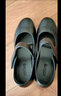 奥康女鞋中老年妈妈鞋皮鞋女真皮软底奶奶单鞋防滑休闲平底鞋大码 黑色 38 实拍图