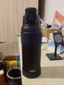 膳魔师（THERMOS）保冷杯午夜蓝1L真空不锈钢大容量杯户外运动便携保温水杯FJR-1000 实拍图