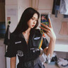 艾買保安服套装保安作训服夏装男夏季黑色保安制服执勤安检服保安服装 特短袖全套（含标志+帽子+腰带） 175 实拍图