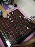 先行者中国象棋特大号  成人磁性激光雕刻送礼象棋套装  棋盘折叠式儿童 升级款 中国象棋A-901大号 实拍图