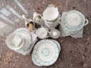 传世瓷碗碟套装家用景德镇欧式骨瓷碗筷陶瓷器吃饭套碗盘子中式 小时代60件 60头豪华套装 实拍图