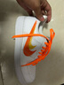 魅汾适配耐克aj空军一号AJ运动鞋扁鞋带男彩色匡威1970s帆布鞋鞋绳女 亮橙色 (120cm) 实拍图
