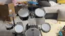 俏娃宝贝架子鼓儿童1-3一6岁宝宝敲打鼓玩具男孩音乐乐器两小女生日5礼物2 3-8岁：黑大号双面地鼓+独立鼓 实拍图
