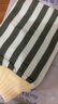 条纹搓澡手套成人搓背磨砂双面沐浴洗澡巾女男搓泥搓澡巾 咖啡色+绿色【2个装】 实拍图