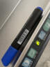 斑马牌（ZEBRA）可擦白板笔 儿童油性记号笔 大号物流笔/签名笔/马克笔 YYR1 蓝色 10支装 实拍图