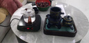 简絮 实木小茶盘套装黑檀储水式家用茶海日式茶台托盘旅行功夫茶具办公会客 4.绿松石釉面板-黑檀底【26.8*20*5cm】 实拍图