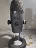 罗技（Logitech） Blue Yeti Nano小雪怪 USB麦克风电脑专业电容麦K歌录音直播 Yeti Nano 炫酷黑＋支架和防喷网 实拍图