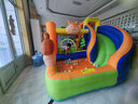 博士豚 充气城堡室内小型家用淘气堡大型幼儿园滑梯摆摊儿童跳床玩具 72050-松鼠( 双气垫款 ) 实拍图