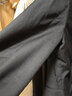 罗蒙西服套装女士职业装修身单西正装商务面试工作通勤西装外套 黑色 实拍图