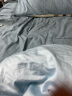 南极人NanJiren 全棉三件套 简约纯棉斜纹床上用品单人学生宿舍被套床单枕套 1.2米床 150x200cm 实拍图