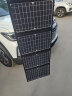 荒野乐太阳能充电板QC3.0快充30W户外充电器单晶硅光伏发电板便携折叠移动电源露营应急充电宝 实拍图