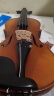 木棉花小提琴成人练习考级手工实木初学者专业级儿童入门 V236升级演奏款 1/4 身高125cm左右适用 实拍图