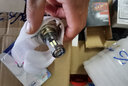 美蒂亚电动车灯三轮摩托车led大灯泡超亮改装内置12V双爪H4三爪远近光灯 三爪 实拍图
