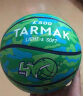 迪卡侬儿童篮球4号球Wizzy泡沫塑料幼儿园小学生轻盈IVJ2K500绿蓝色4号球(打气筒另外购买)4219006 晒单实拍图