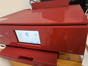 佳能（Canon） TS8380t无线家用商用小型彩色喷墨六色高清照片打印机复印扫描一体机 TS8380t红色 官方标配 实拍图