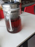 金灶（KAMJOVE）小青柑红茶泡茶壶茶水分离鹰形壶嘴高硼硅玻璃泡茶飘逸杯泡茶器 【耐热玻璃 升降内胆】A75 380ml 实拍图