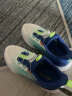 特步（XTEP）儿童童鞋中大童氢风科技旋转扣跑鞋 里昂蓝/极光绿 35码 晒单实拍图