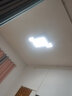 LED吸顶灯卧室灯客厅灯简约现代大气圆北欧餐厅阳台过道灯具 黑色 白色30cm白光 实拍图