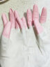 FaSoLa日本品牌家务手套带绒手护神鲨鱼油洗碗洗衣加绒手套 手护神薄型灵巧粉色M 晒单实拍图