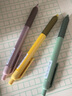 缤乐美(Paper Mate)中性笔0.5mm高颜值按动式学生礼物黑色蓝莓 芒果 猕猴桃3支装 实拍图