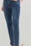 GUESS 女士个性经典磨白小脚铅笔裤修身薄款牛仔裤-YM1D8064 MBL-深蓝色 27 晒单实拍图