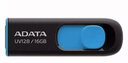 威刚（ADATA）U盘 UV128系列 USB3.2伸缩接口系统车载音箱办公存储优盘 UV128【黑蓝】 128GB 实拍图
