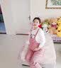 台英华孕妇背带裤春季外穿孕妇连体裤宽松孕妇长裤子大码孕妇装春秋装 黑色背带裤 建议120-140斤 实拍图