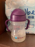 贝博士（b.box）重力球吸管杯宝宝学饮吸管杯大肚杯防呛防漏6个月以上天蓝色240ml 实拍图
