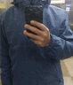 骆驼户外冲锋衣三合一两件套可拆卸秋冬新款防雨登山服装外套11 A0W21O8165，绛蓝，男 XXXL 实拍图
