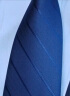 罗蒙领带男士商务正装条纹款8CM手打领结礼盒装 藏青色 145*8cm  晒单实拍图