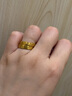 潮宏基 回潮黄金戒指女素圈指环手饰时尚通勤送女友新年礼物 计价 约1.75g 女士12号 实拍图
