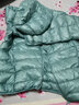 雅鹿轻薄羽绒服女短款连帽秋冬新款90绒轻便外套ap 浅绿色 185/4XL 实拍图