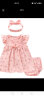 TTKA 婴儿裙子夏季公主裙套装0-1岁3薄款棉新生儿连衣裙子女童衣服 小樱桃连衣裙3件套装 73cm 实拍图
