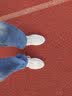 鸿星尔克鞋网面跑步鞋男鞋透气轻便耐磨减震运动鞋休闲情侣鞋子男 浅灰男款 41 实拍图