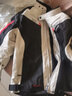MOTO-BOY骑行服男摩托车衣服冬赛车机车服套装骑行裤防风防水防摔摩旅四季 J07上衣白灰 3XL 实拍图