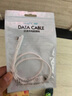 LLUNC适用苹果14数据线iPhone13充电线20W快充PD线适用iPad平板12/11/X/XR/XS游戏闪充手机弯头线ProMax 1米【天空蓝】苹果编织线 实拍图