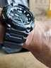 卡西欧（CASIO）太阳能情侣日韩腕表防水休闲运动夜光学生开学送礼物送男女友手表 AQ-S810W-1A太阳能动力 实拍图
