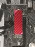 乔思伯（JONSBO）M.2-3固态硬盘散热器 电脑台式机主机M2导热薄款铝制PS5散热片 SSD盔甲nvme马甲 ngff装甲 M.2-3 红色版 实拍图