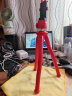富图宝（Fotopro）RM-100+ PRO 投影仪支架 索尼佳能尼康数码相机桌面支架 手机八爪鱼三脚架 中国红 手机夹 实拍图