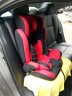 CARMIND汽车儿童安全座椅车载可折叠简易宝宝座椅9月-12岁婴儿座椅 中国红（安全带版） 晒单实拍图