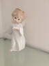 福美林(FUMEILIN)福美林欧式陶瓷人物小天使摆设家居装饰品陶瓷工艺品摆件装饰摆件 A款(纯白HW-TS-13) 实拍图