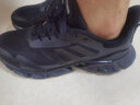 阿迪达斯（adidas）男鞋 25秋冬新款运动鞋缓震耐磨暖风保暖时尚休闲跑步鞋子男 黑色/暖风鞋/保暖舒适/主推 42.5 （内长265mm） 实拍图