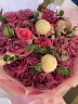 欣尚 鲜花速递红玫瑰花束送老婆女友生日礼物全国同城配送 1朵向日葵5朵香槟玫瑰混搭花束 实拍图