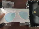 雷米（Leimi） 偏光太阳镜男女款开车蛤蟆镜复古墨镜大框男士反光驾驶镜 X3026 金框 炫绿偏光片 实拍图