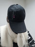 帽子男韩版潮时尚棒球帽女韩版百搭遮阳帽春夏秋季太阳帽青年学生鸭舌帽 黑色 男女通用可调节 实拍图