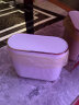 米詅卫生间垃圾桶家用新款厕所浴室洗手间有盖夹缝垃极筒圾拉纸篓- 玫瑰金带盖12L 晒单实拍图