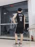 森纬 篮球服套装男新赛季篮网11号球衣速干透气运动队服背心篮球衣定制印字球衣速干团购定制 篮网黑色无袖11号欧W 请拍身高体重建议正确尺码或咨询客服 实拍图