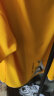 稻草人（MEXICAN）长袖套装男春秋圆领印花卫衣长袖青少年休闲衣服两件套 黄色 4XL 实拍图
